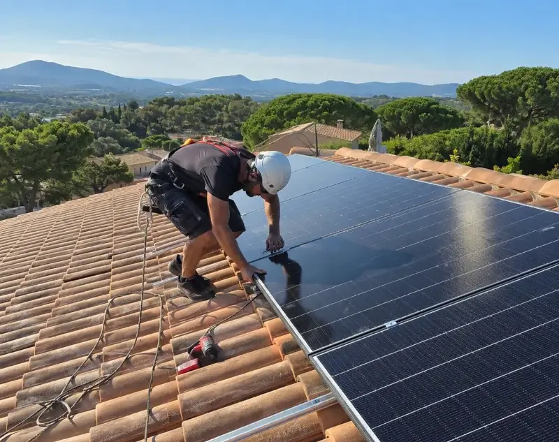 Installateur panneaux solaires Saint-Clément-les-Places — pose photovoltaïque sur toiture